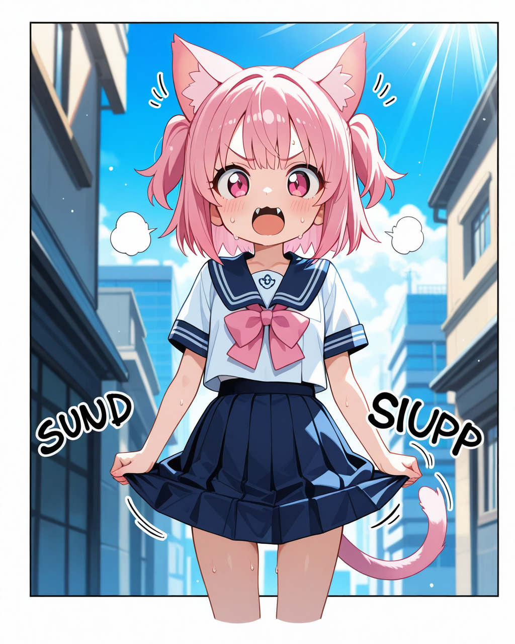 あっついにゃん！！