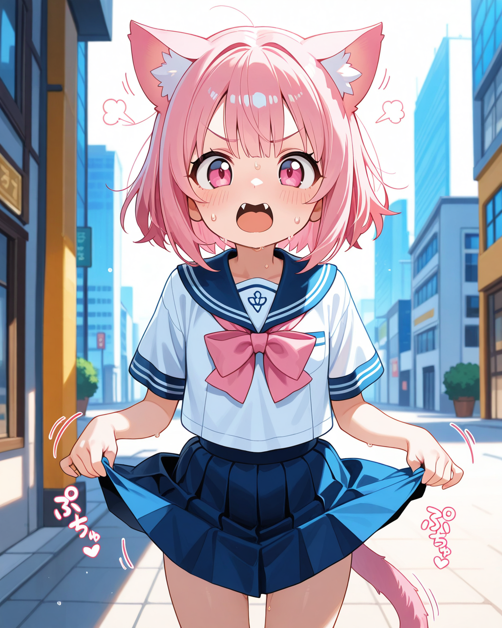 あっついにゃん！！