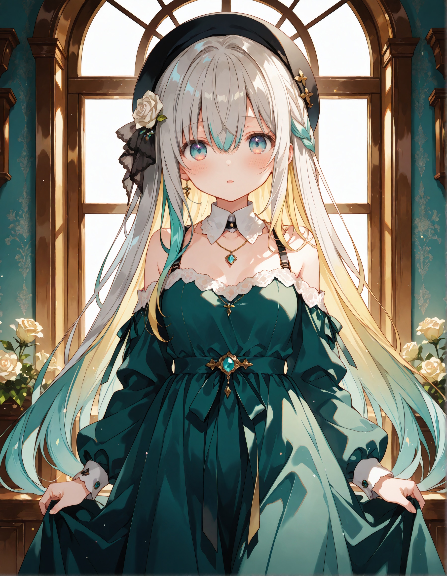 改めて、8人目のうちの子「ニーヴ・エレイア」です | の人気AIイラスト・グラビア