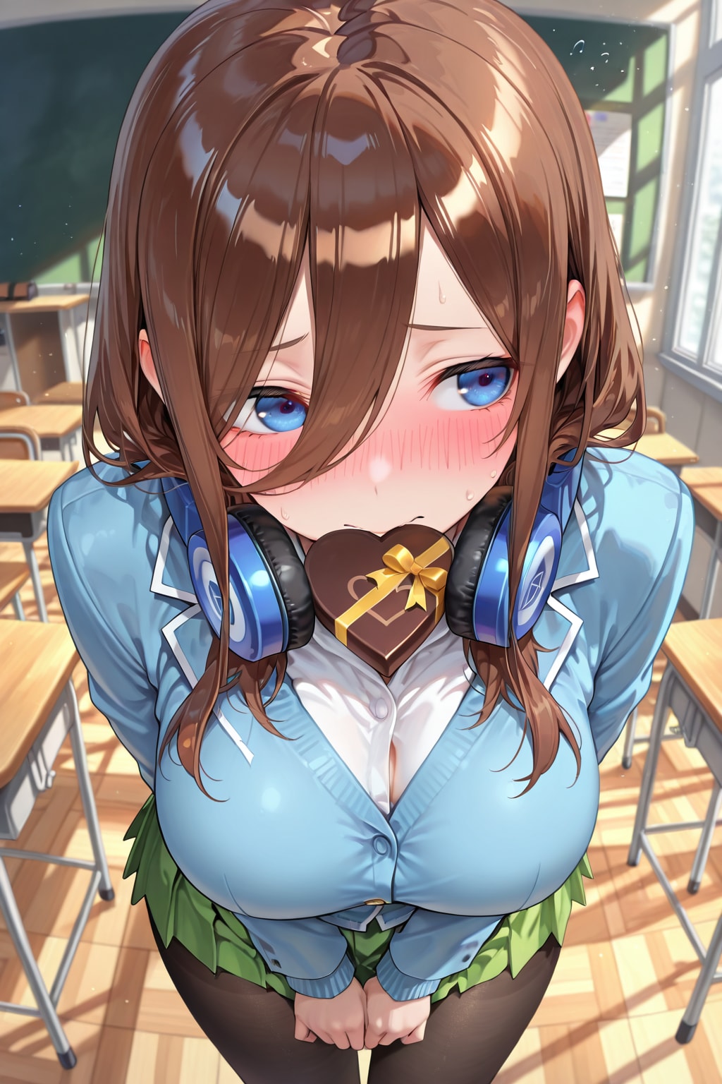 チョコ、食べる？