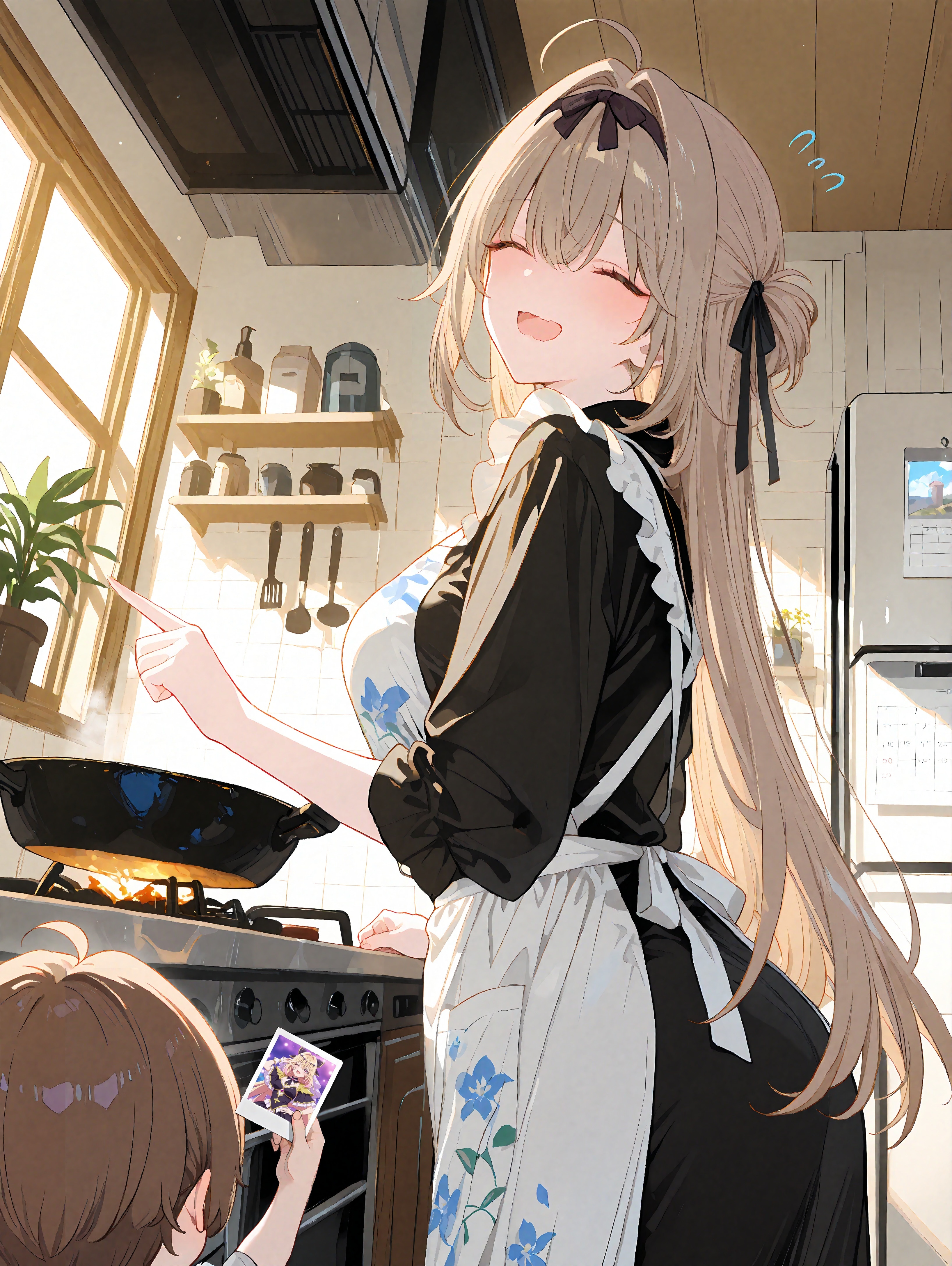 「ママ、これなに～？」 | の人気AIイラスト・グラビア