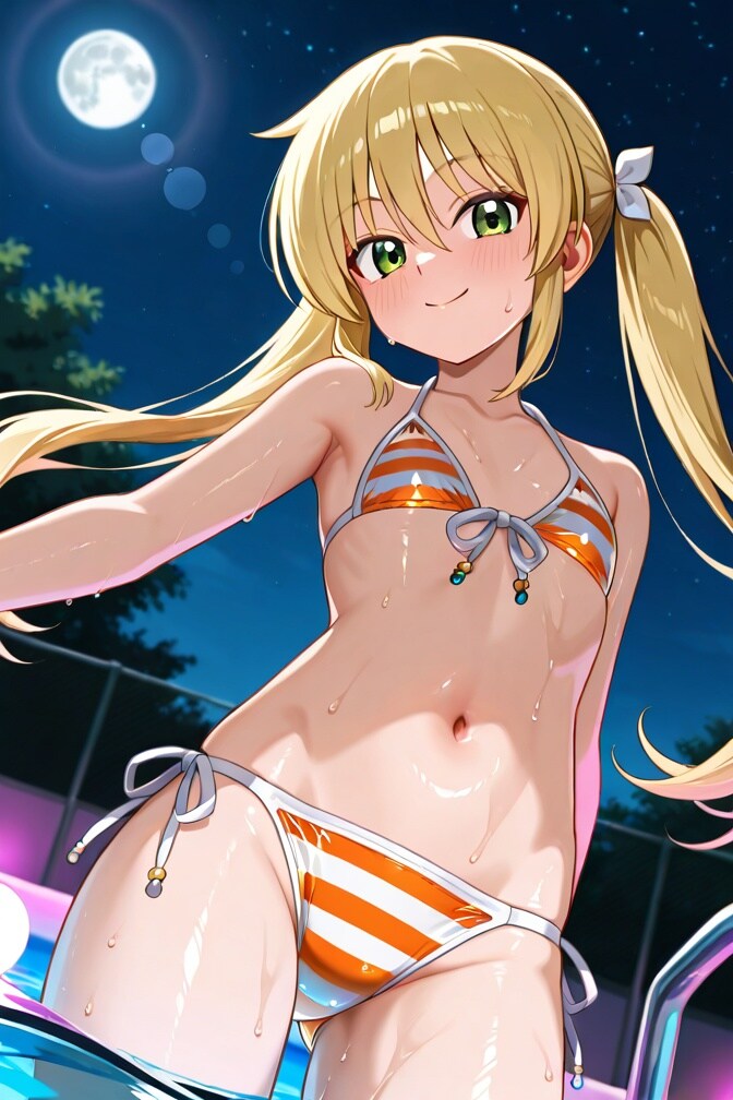 ハヤテのごとく　三千院ナギ　ビキニ4