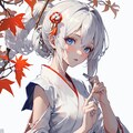 巫女と桜#3 5枚目
