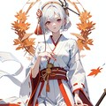 巫女と桜#3 7枚目