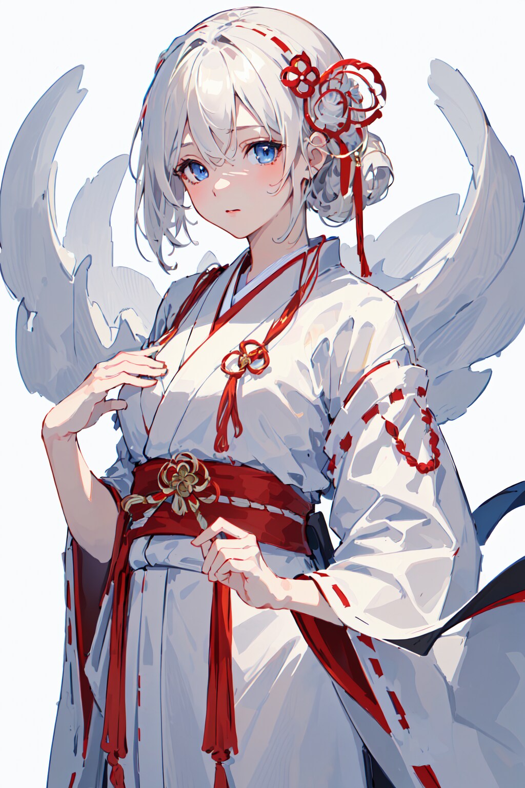 巫女と桜#3
