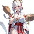 巫女と桜#3 8枚目