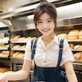 ベーカリー店員 4枚目