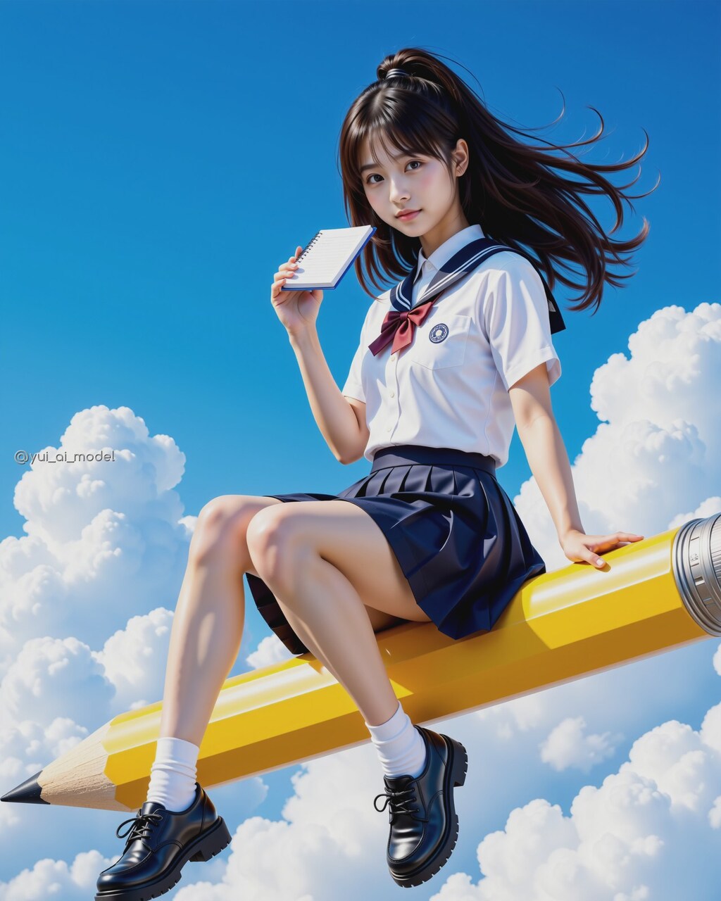 えんぴつ乗るよ beauty-349