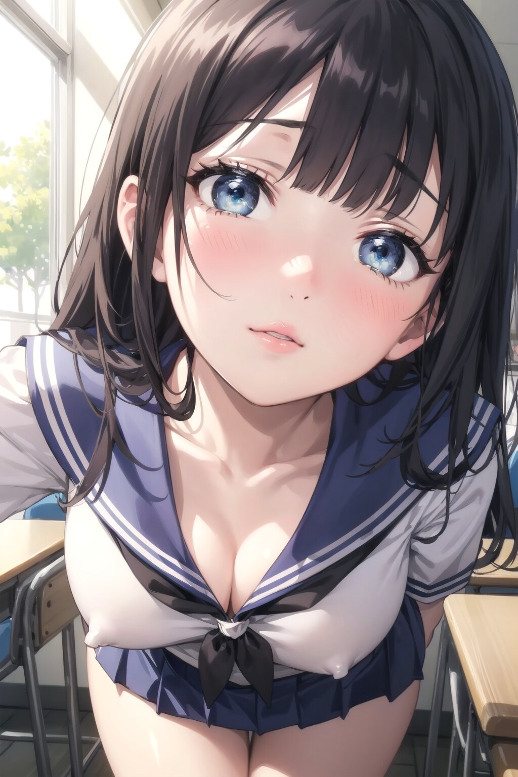 キス待ちJK