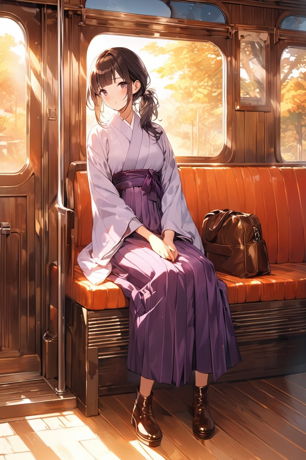 レトロな電車