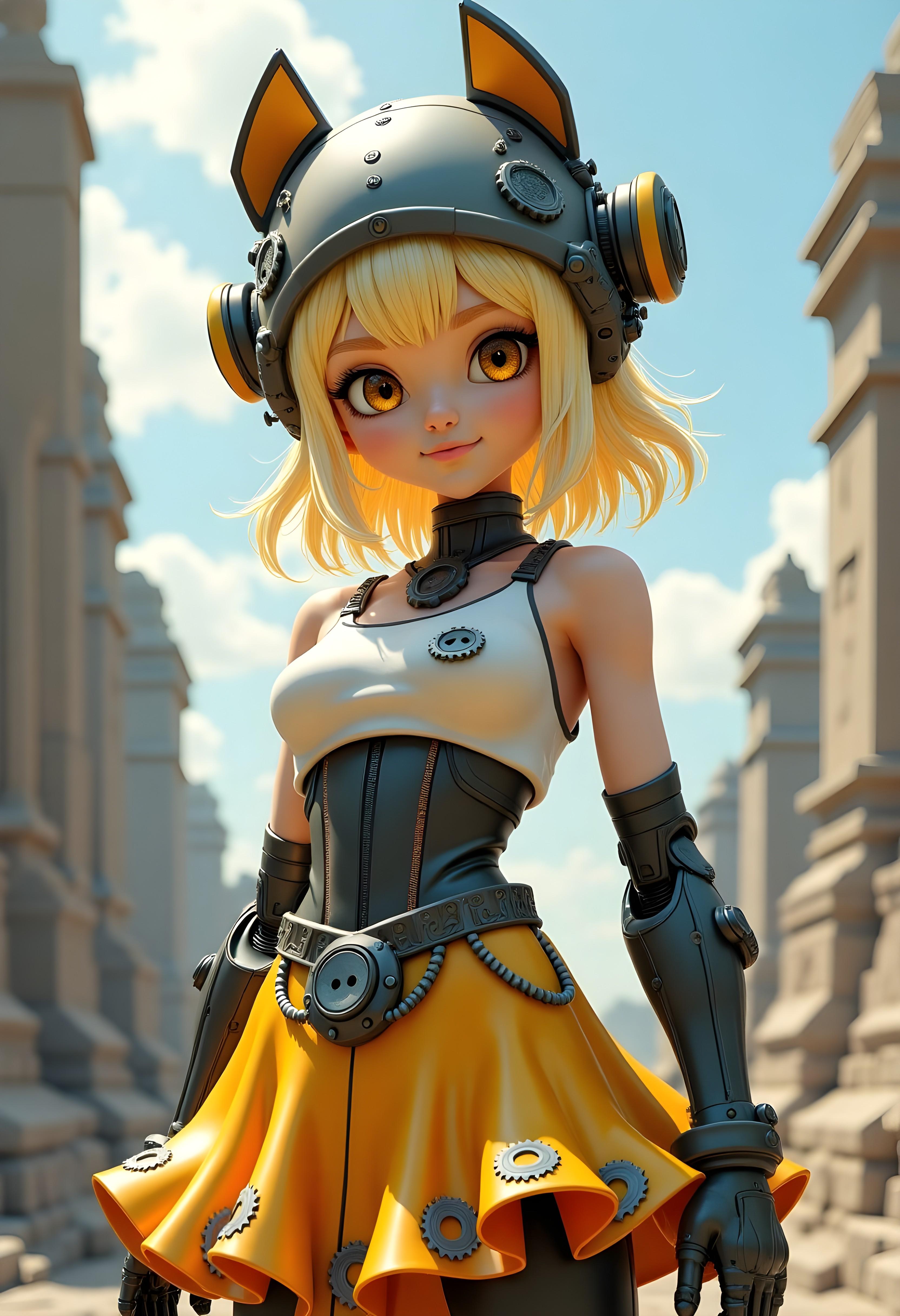 メカ娘2910号 | の人気AIイラスト・グラビア