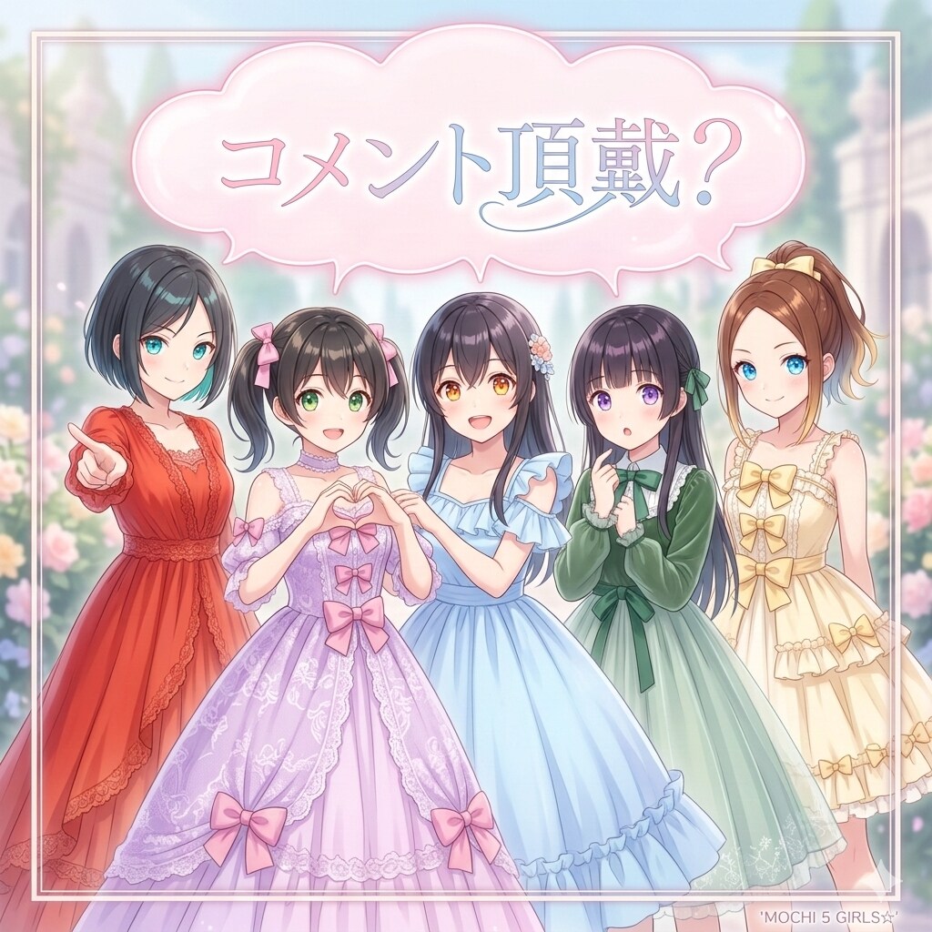 コメント欲しガーリー | の人気AIイラスト・グラビア