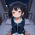 眠い女の子 4枚目