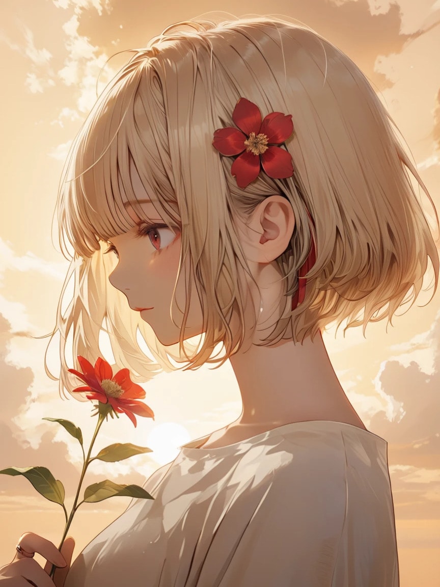 夕焼け | の人気AIイラスト・グラビア