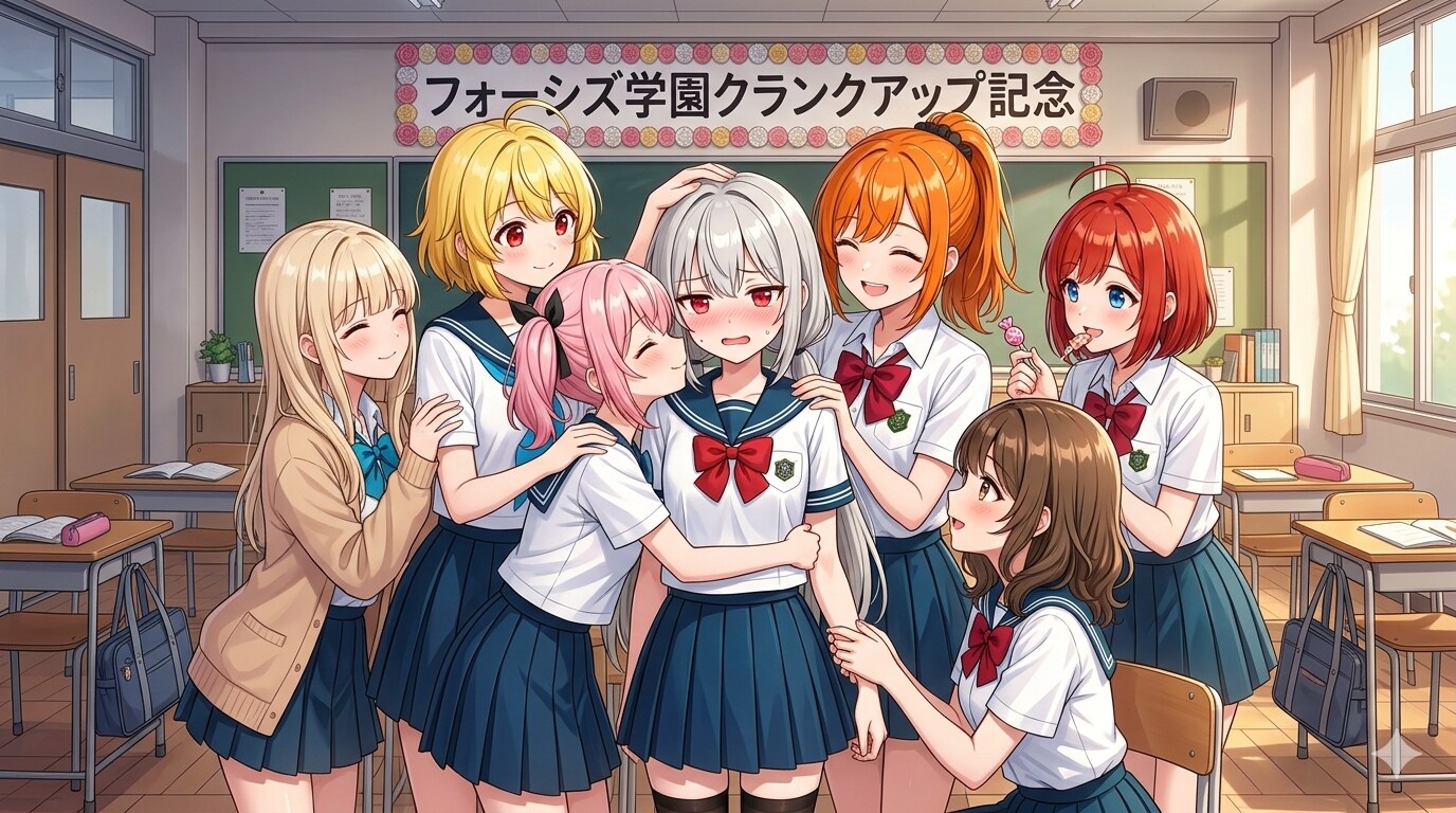 フォーシズ学園クランクアップ