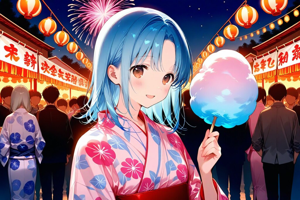 夏祭りに行きたい②