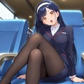 CAさん、飛行機に乗り遅れないでよ！ 3枚目