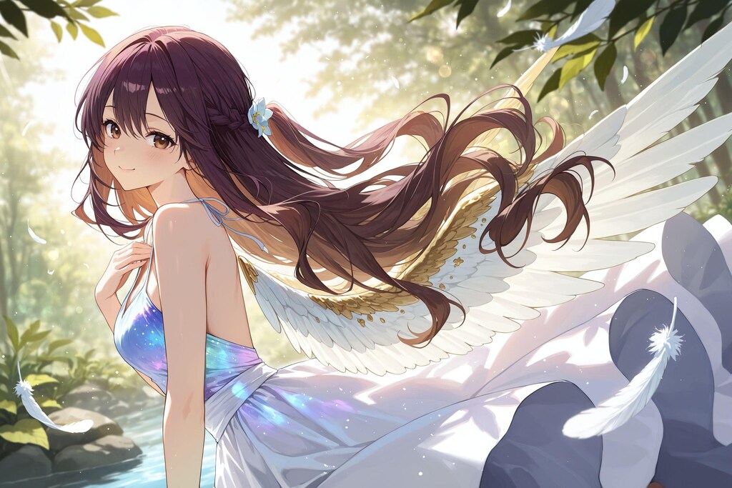 天使さん頑張ります