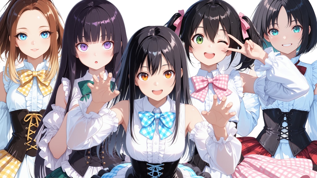 パチスロ　Mochi 5 Girls!