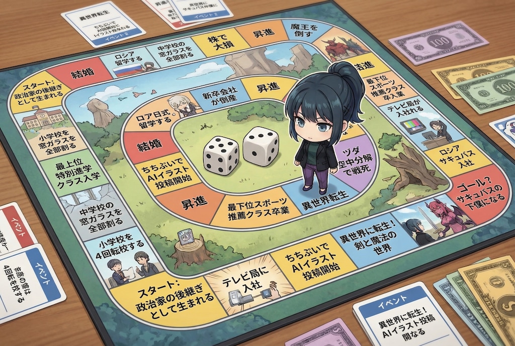 安木の人生ゲーム