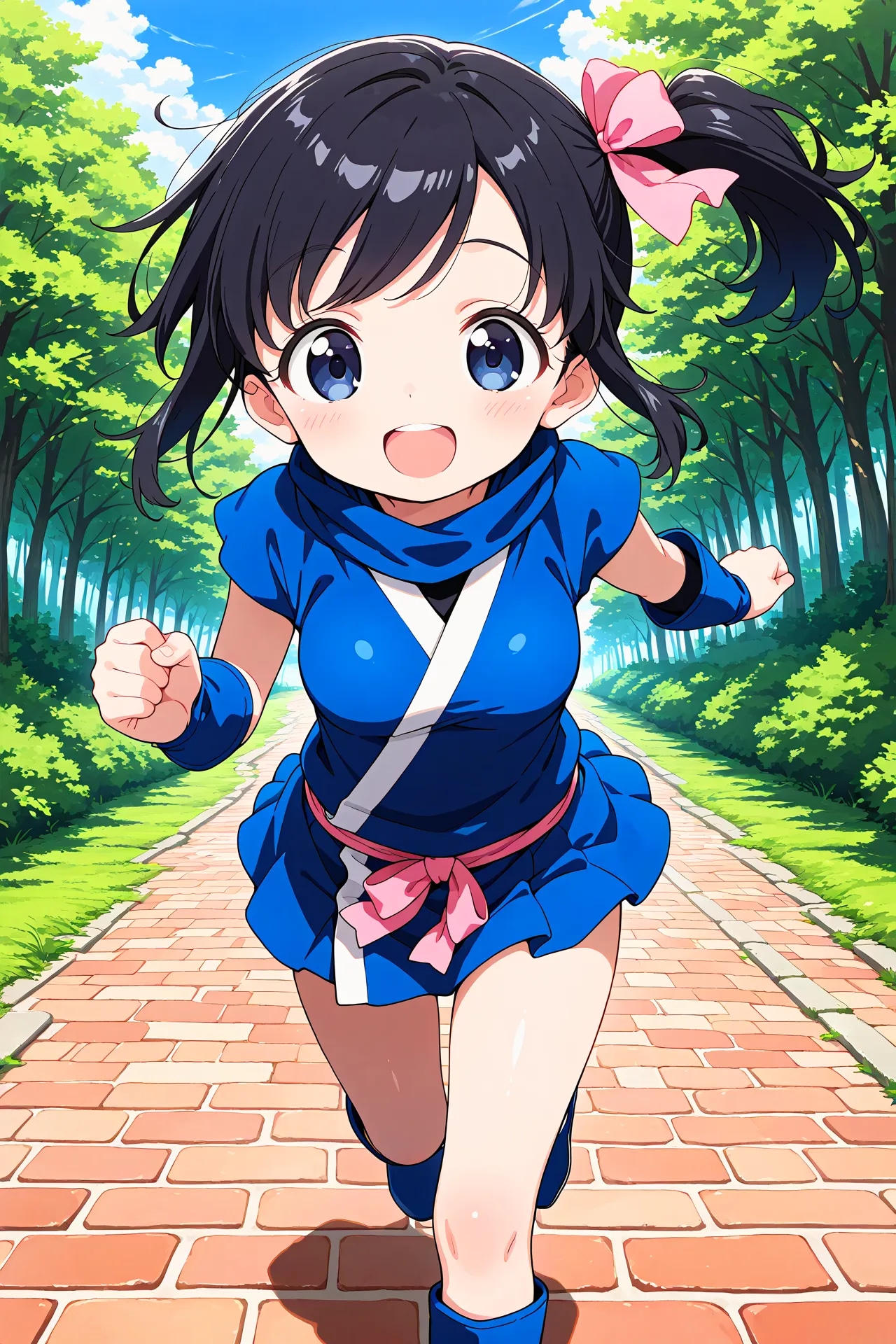 忍びの町・咲岩伊町2 | の人気AIイラスト・グラビア