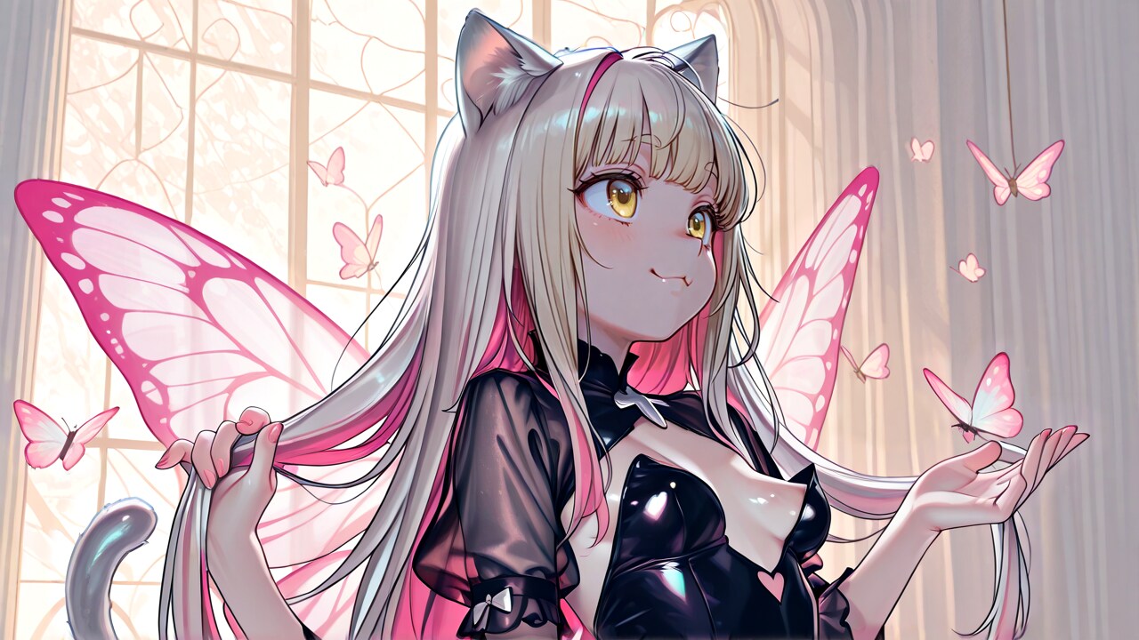 顔のプロンプト色々変えた蝶々 | の人気AIイラスト・グラビア