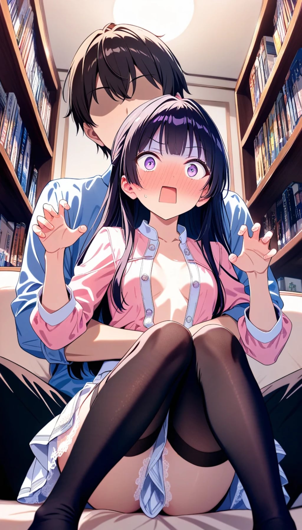 帰宅の声？『だ、だだだ誰か帰ってきちゃった……！？』カイリ（妹ちゃん）