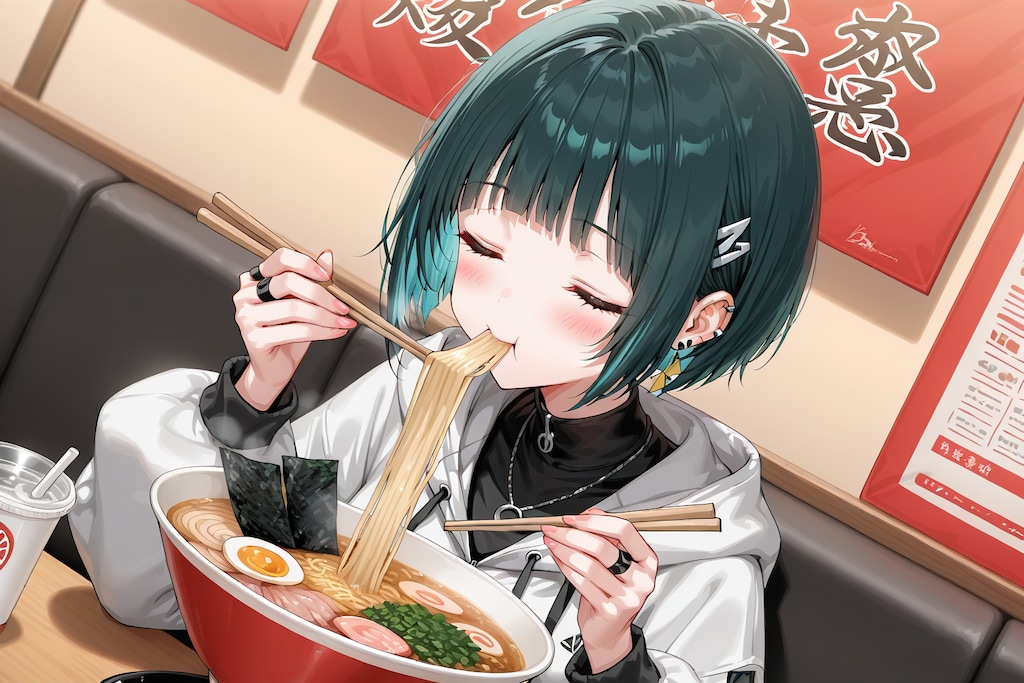 QILINでラーメン