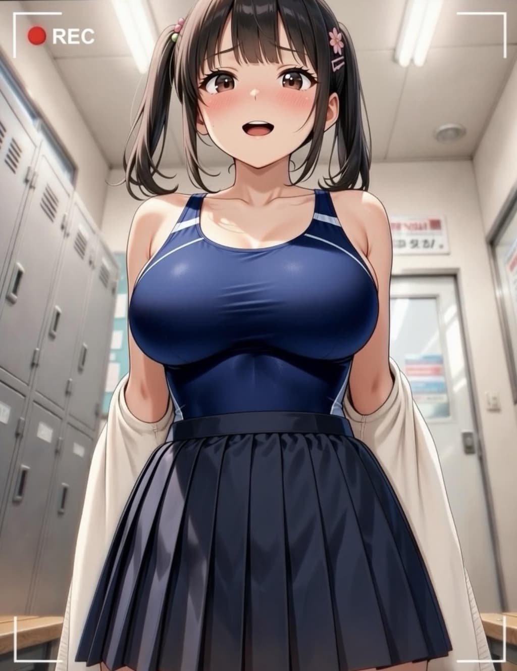 へっへ〜ん！今日は撮れ高低いよっ、盗撮魔さん♪