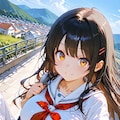 街が見える丘で 3枚目