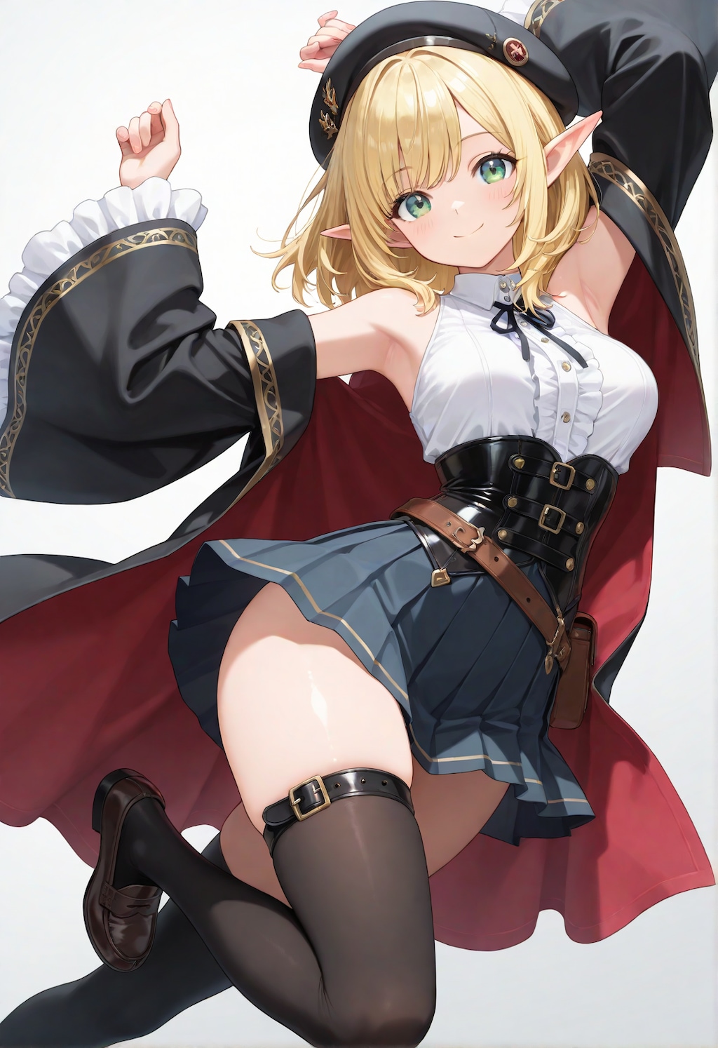 よその子エルフちゃんと褐色エルフさん