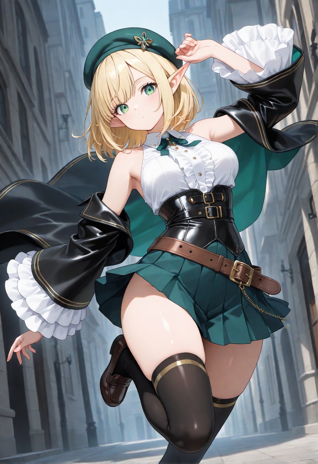 よその子エルフちゃんと褐色エルフさん