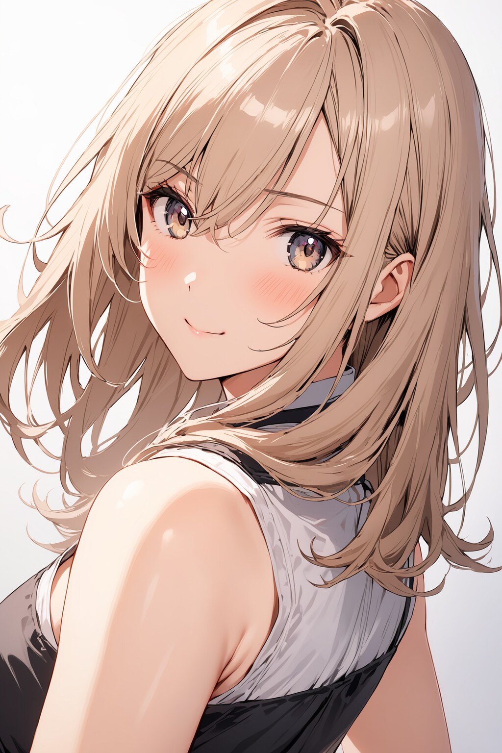 夏、はじまる予感♡（ノースリ、似合ってる……よね？）