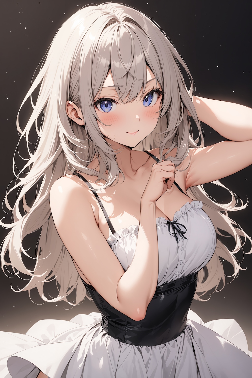 夏、はじまる予感♡（ノースリ、似合ってる……よね？）