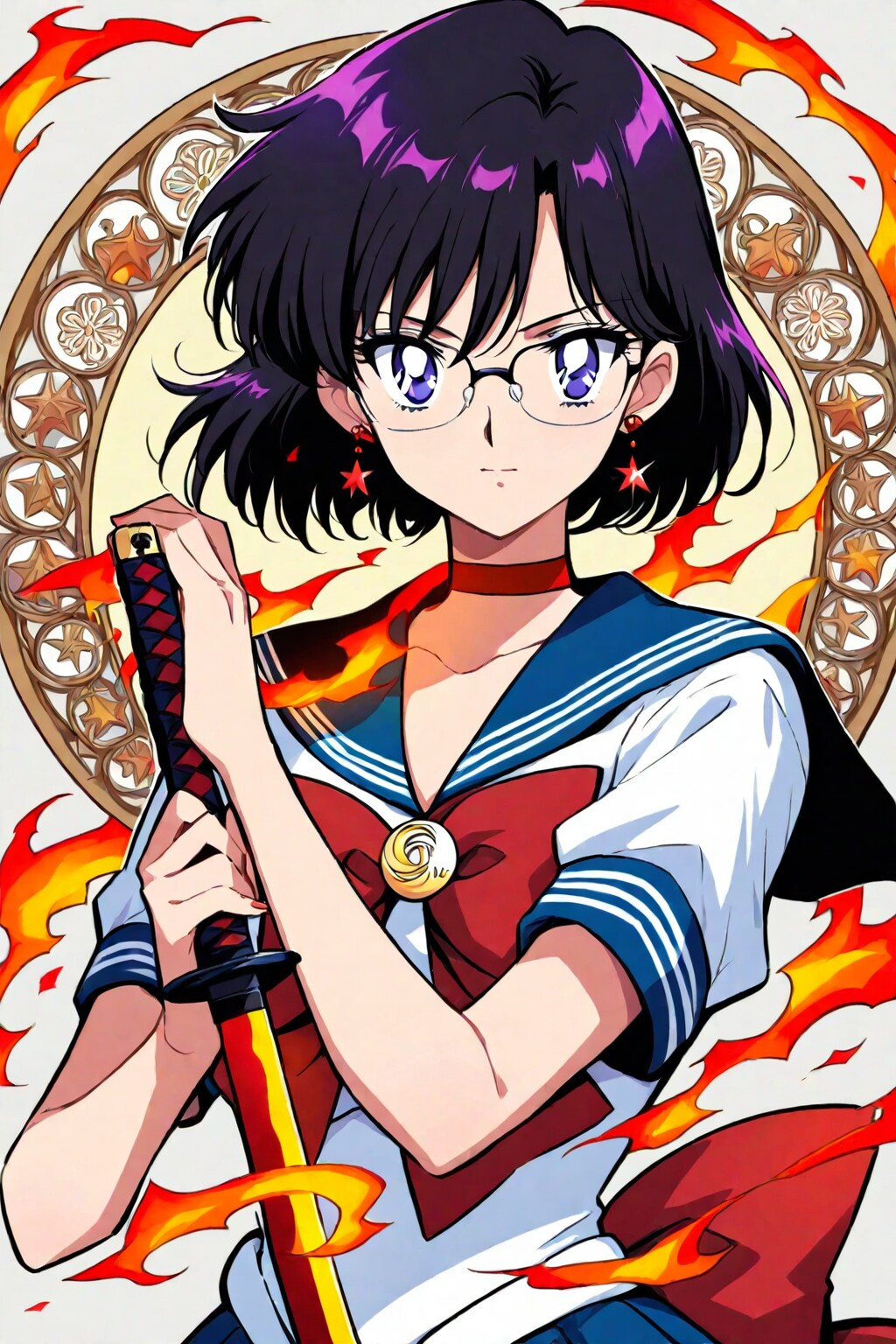 美少女戦士セーラーマーズF4期売賀の秘密第四話 | の人気AIイラスト・グラビア