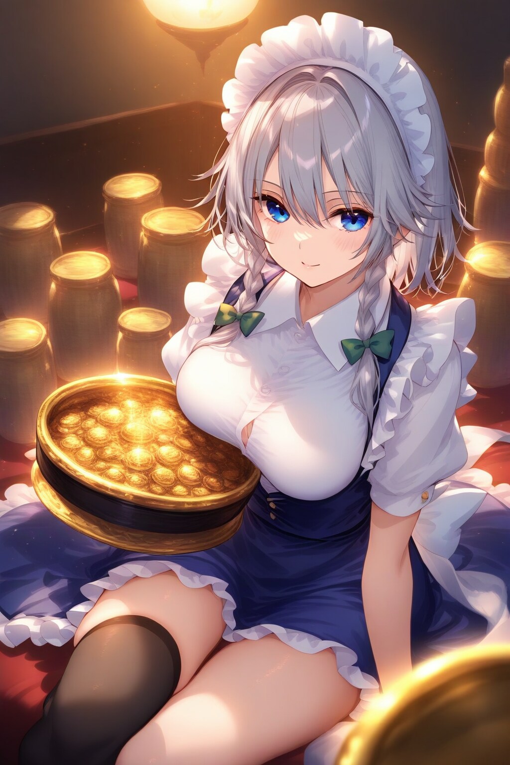 咲夜と金貨 | の人気AIイラスト・グラビア