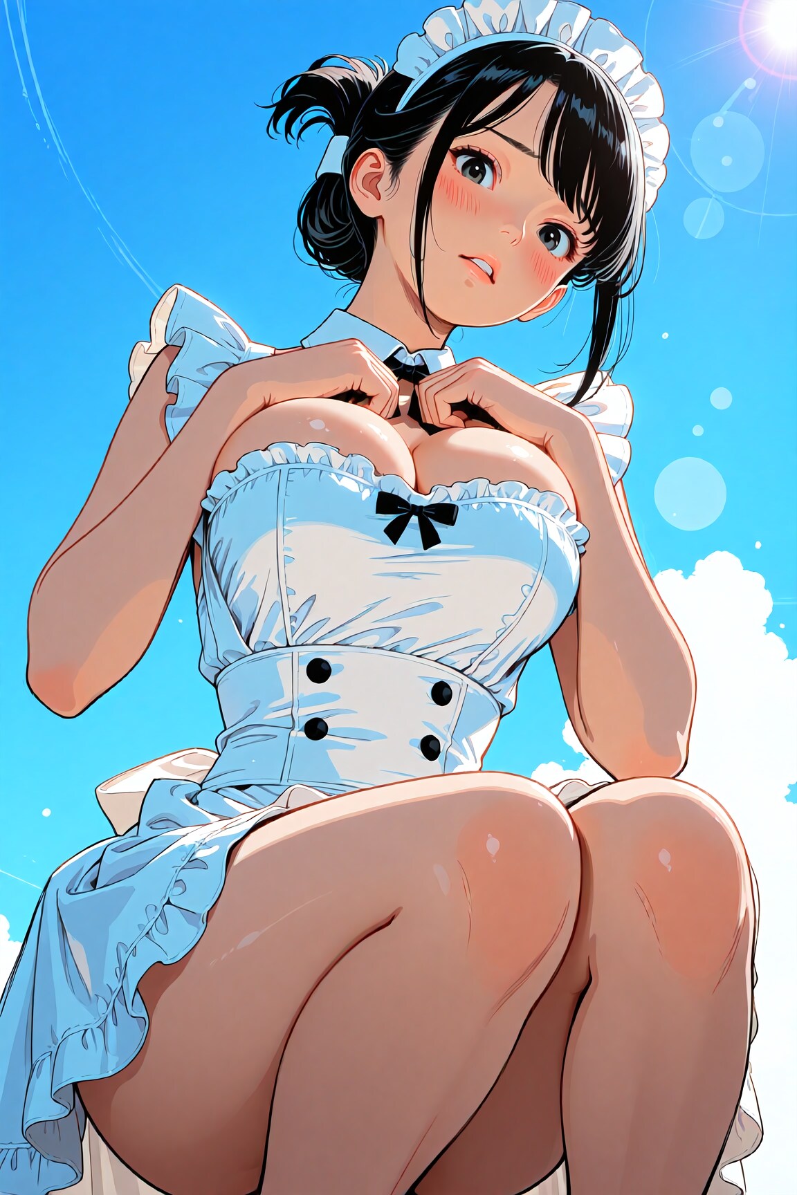 夏のメイド