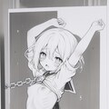 白黒漫画風 7枚目
