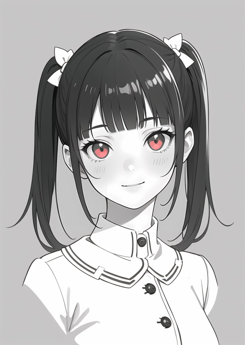 モノクロツインテちゃん