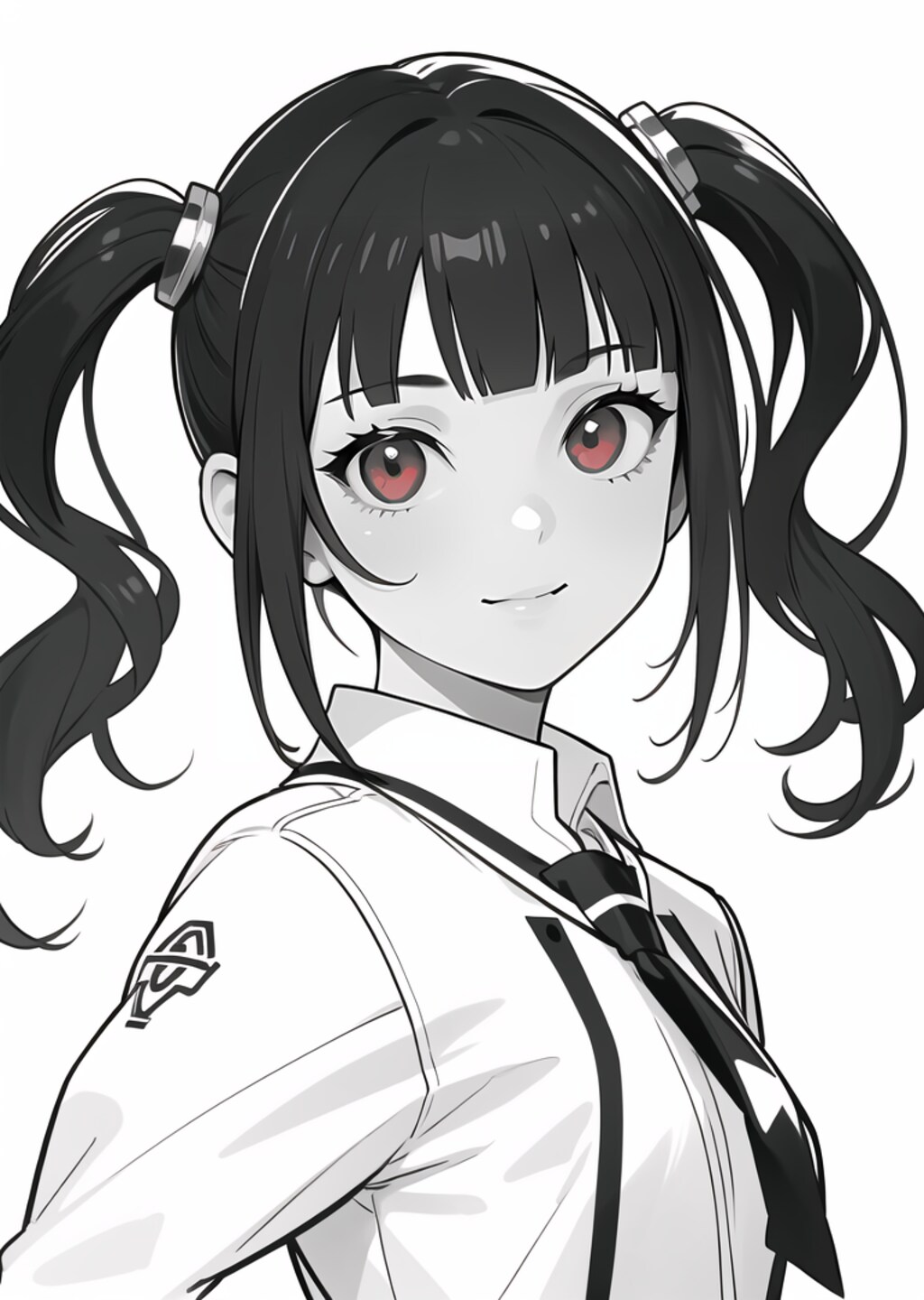モノクロツインテちゃん