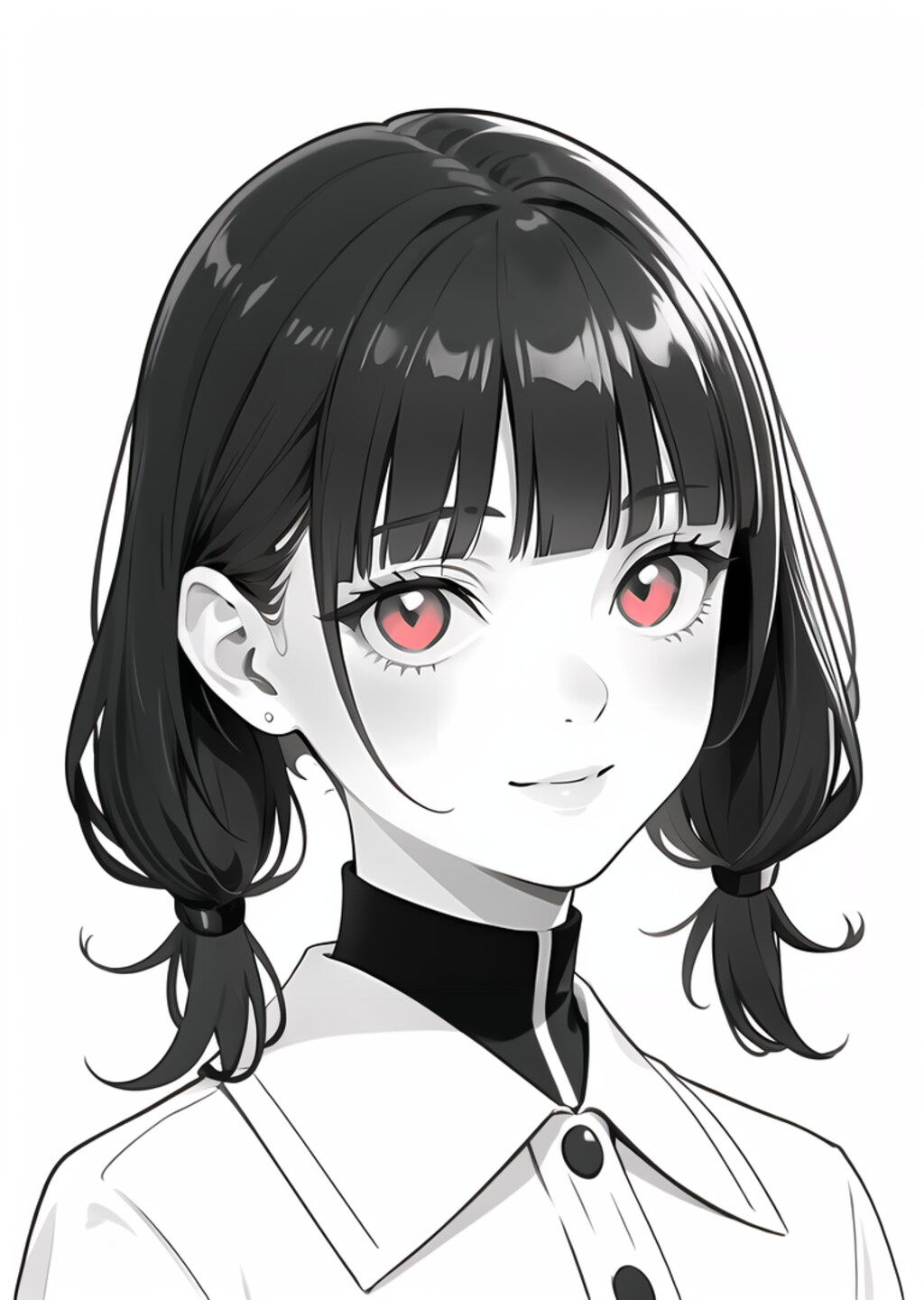 モノクロツインテちゃん