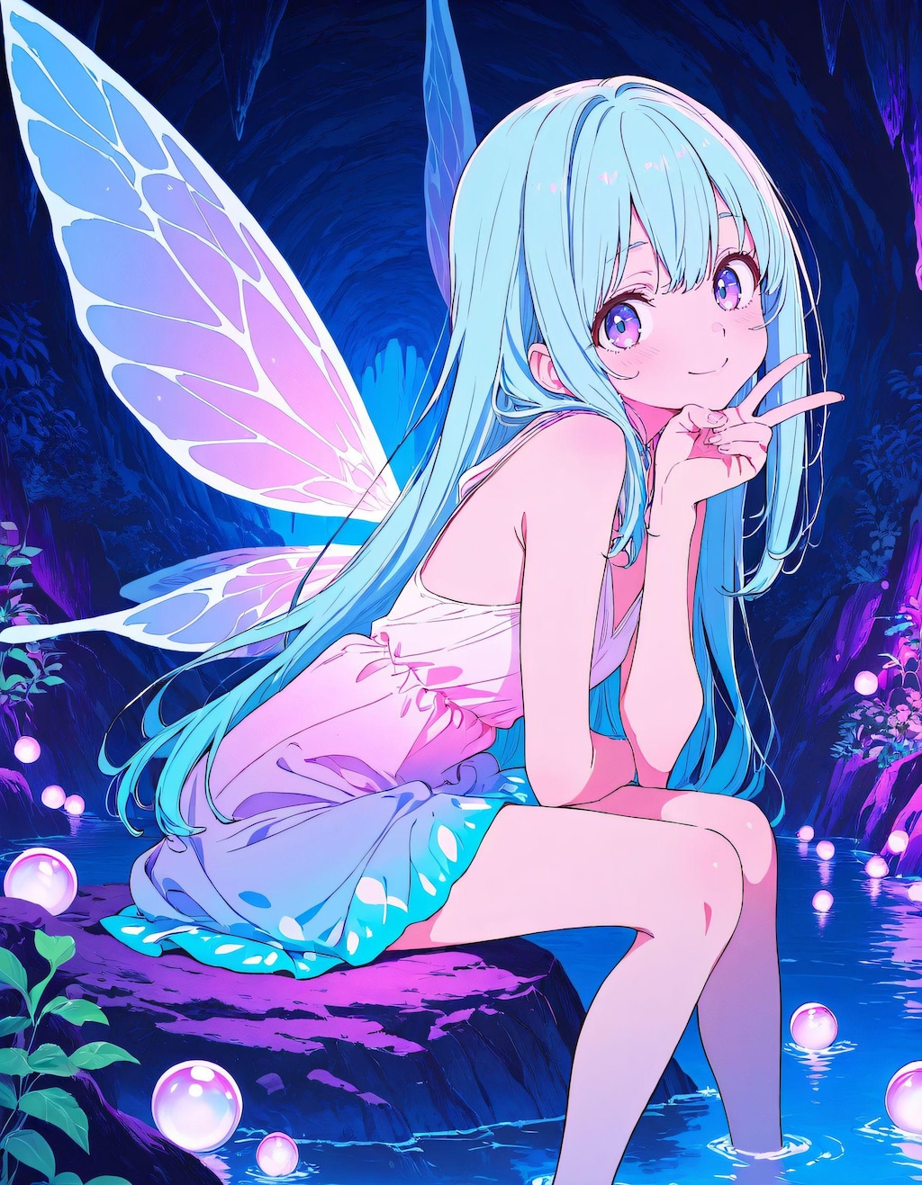 地下水脈の妖精