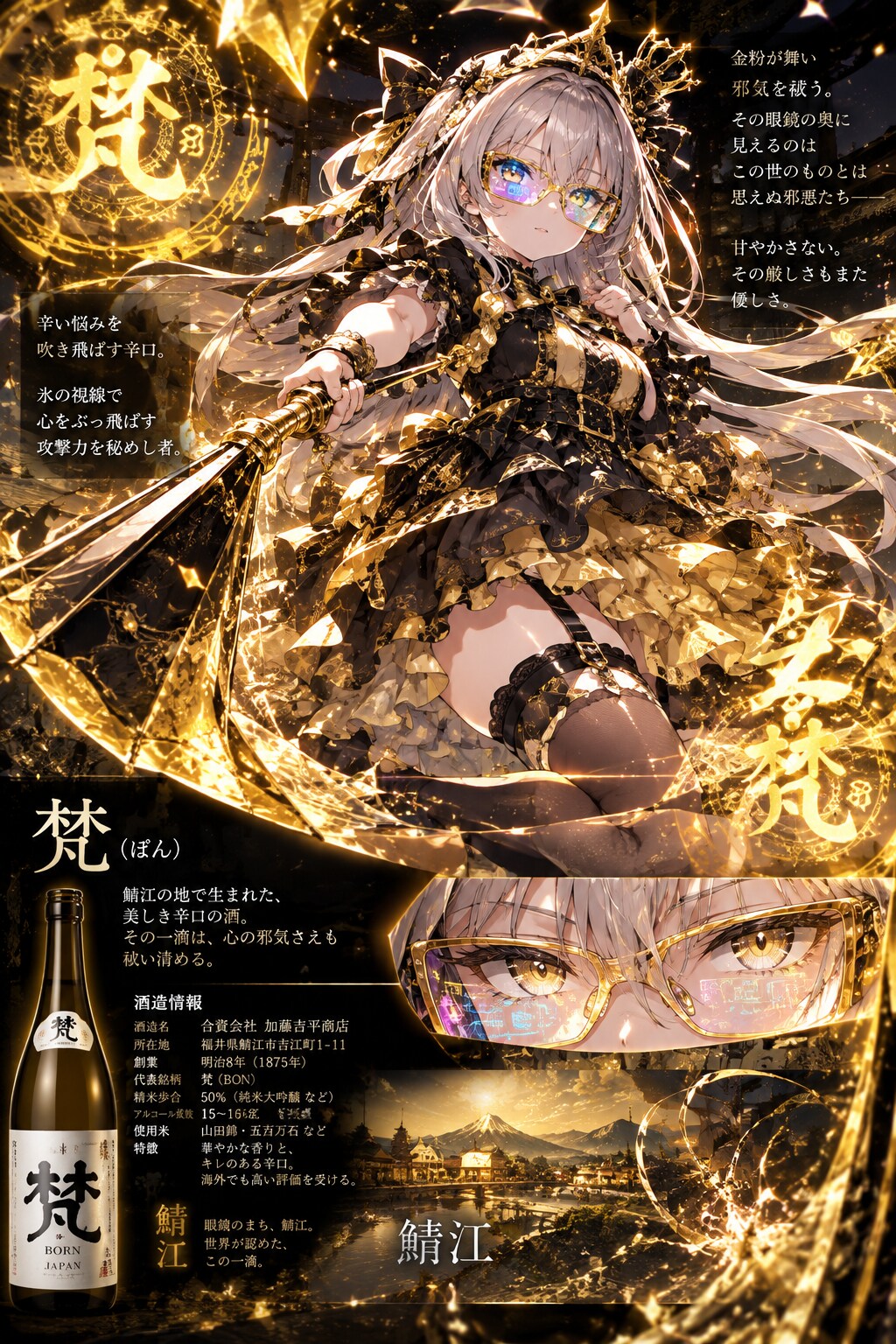 日本酒擬人化シリーズ第35弾 | の人気AIイラスト・グラビア