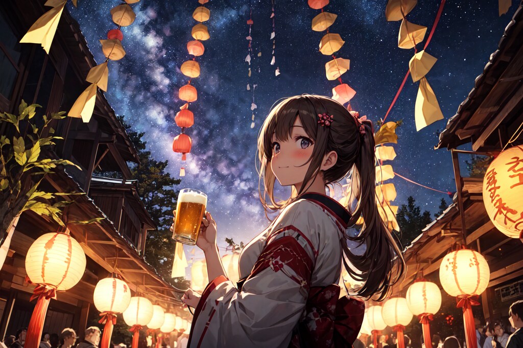 7月は七夕で酒が呑めるぞ～♪