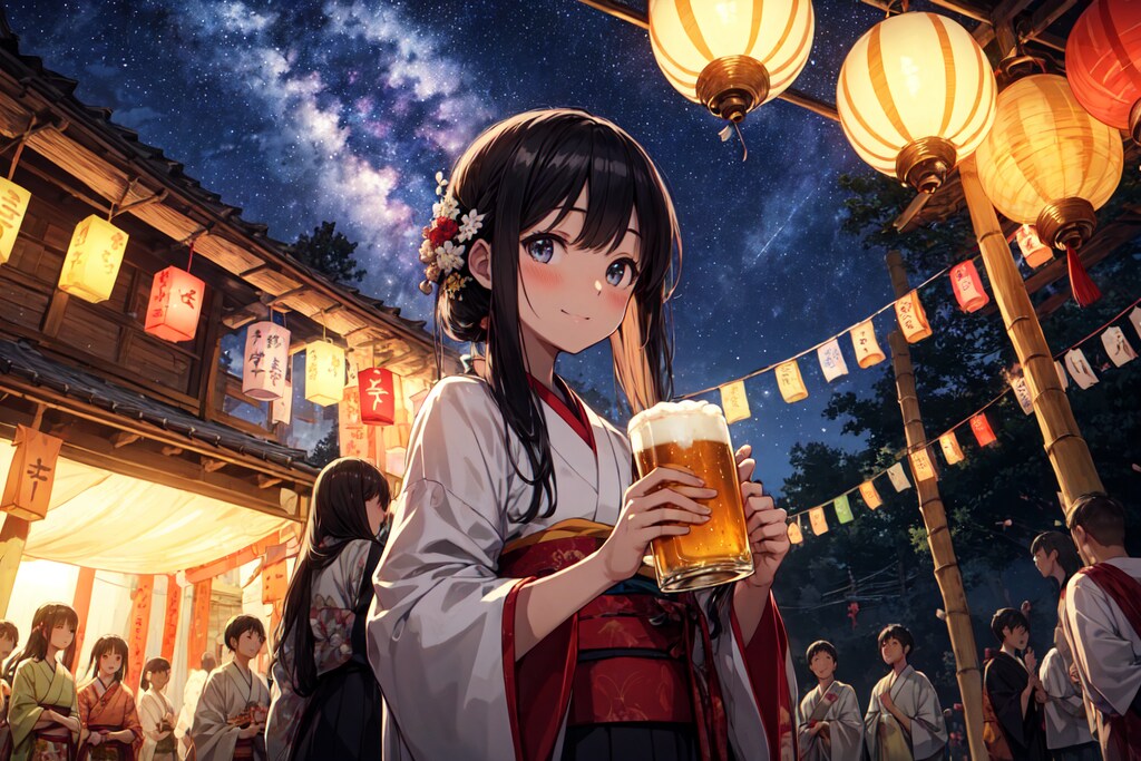 7月は七夕で酒が呑めるぞ～♪
