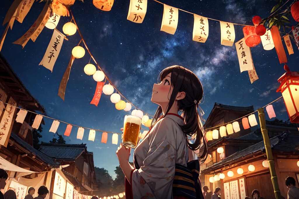 7月は七夕で酒が呑めるぞ～♪