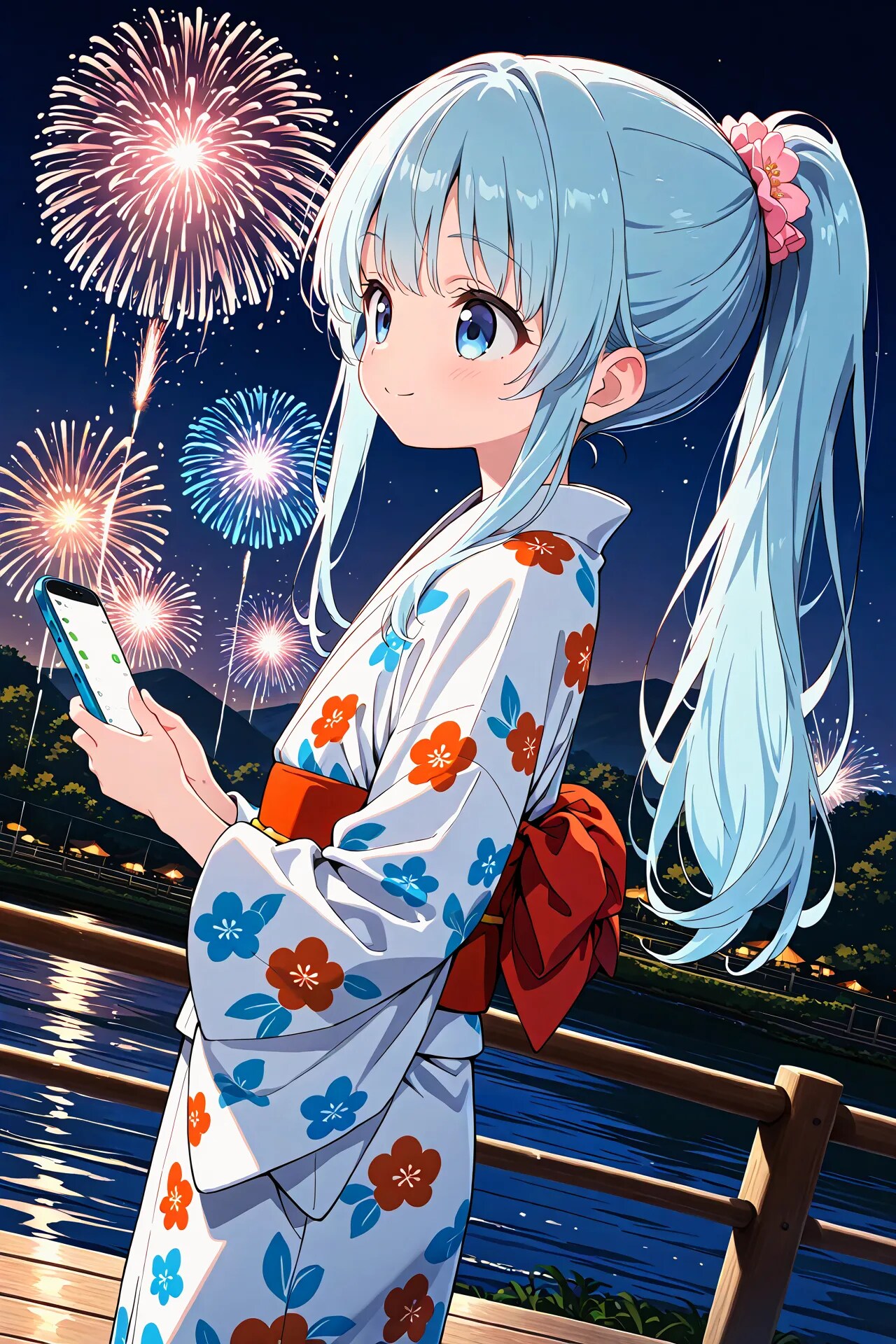 夏祭りのあおいちゃん