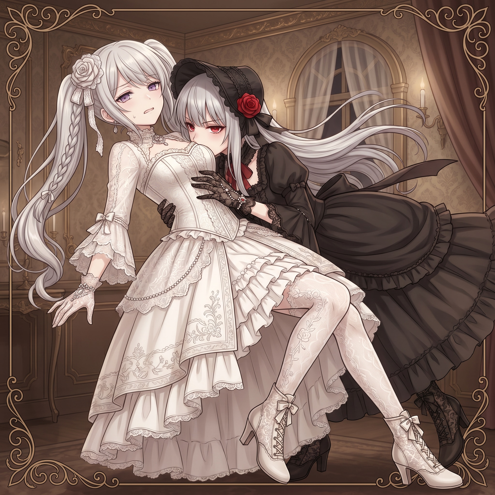 宵闇薔薇戯曲 | の人気AIイラスト・グラビア