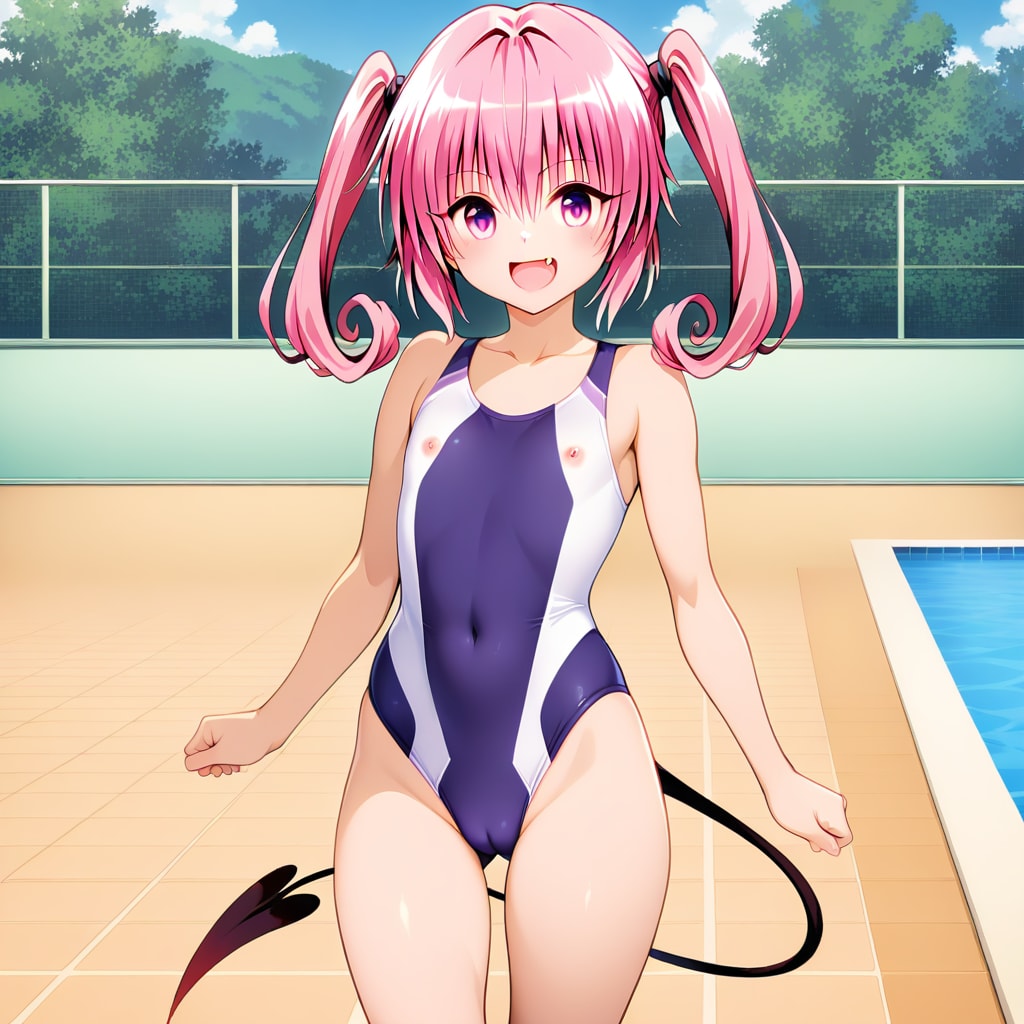 エロ競泳水着なナナ・アスタ・デビルーク