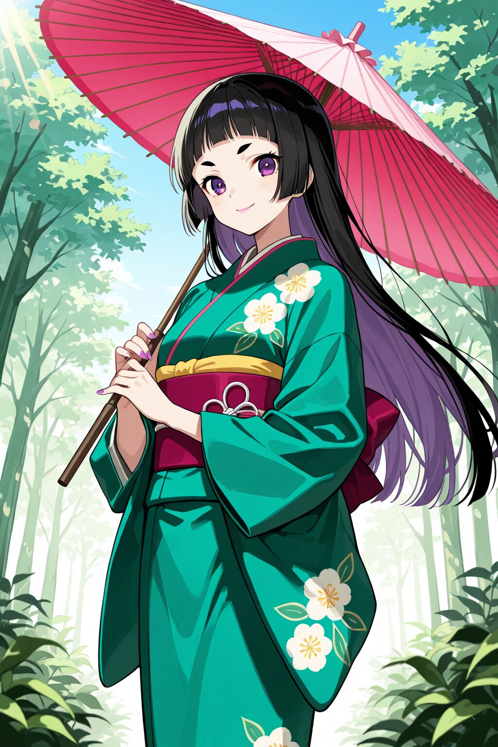 森の中の女の子　その２